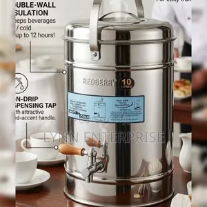 Redberry Premium Range 
Stainless Steel Insulated Tea Urn 10litres