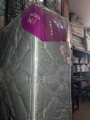 4 X 6 X 8 High Density Quilted Fibre Mattress. Free Delivery