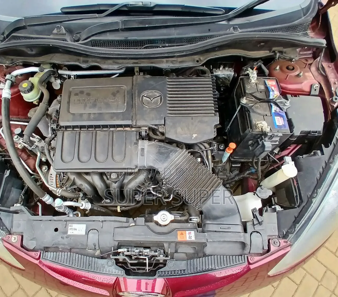 Mazda Demio 2013 Maroon