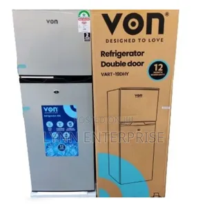 Von  CAPACITY 136 LITRES Double Door Refrigerator
