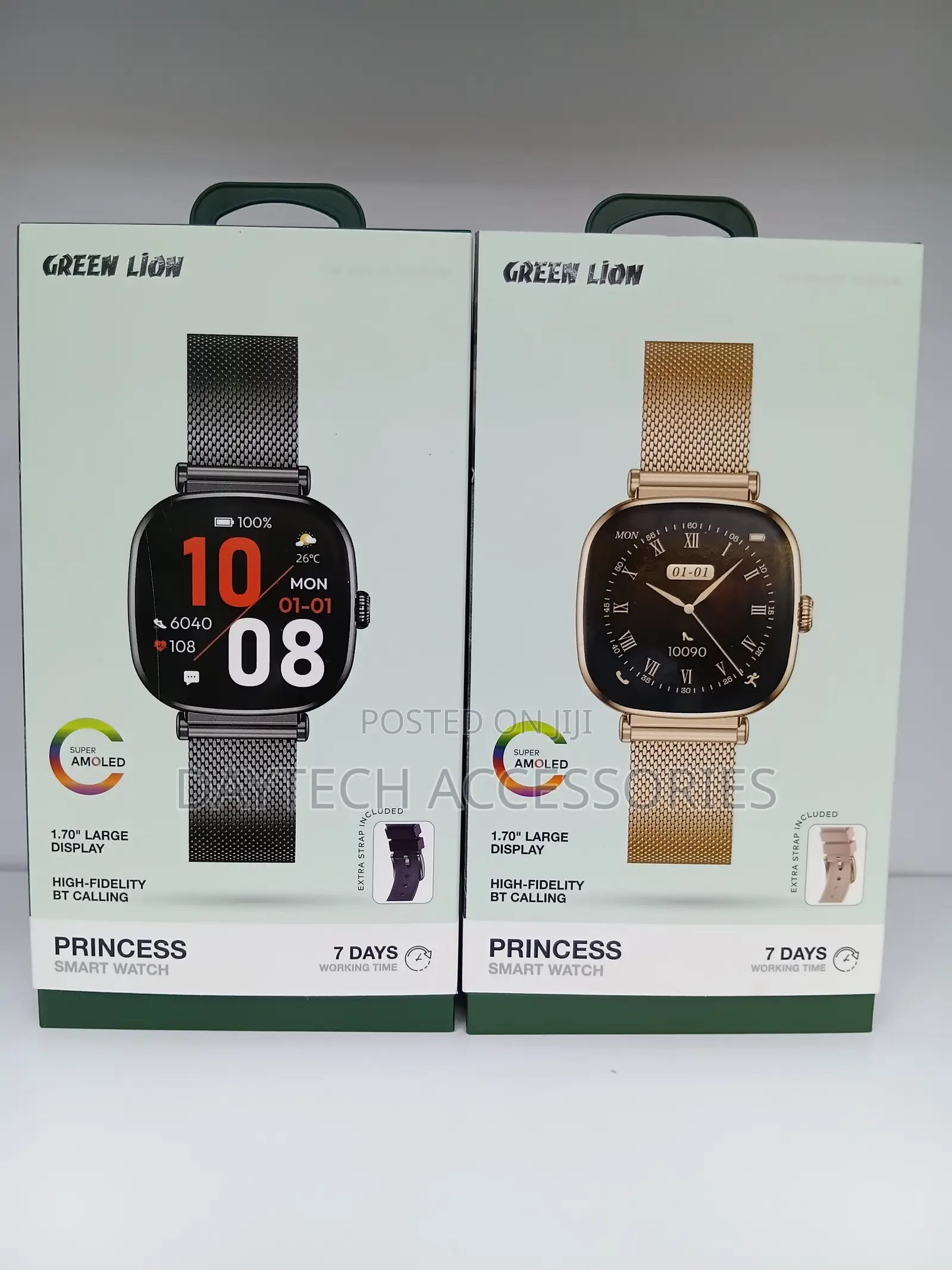 The Green Lion Princess Smart Watch Is an Elegant Women's Smartwatch