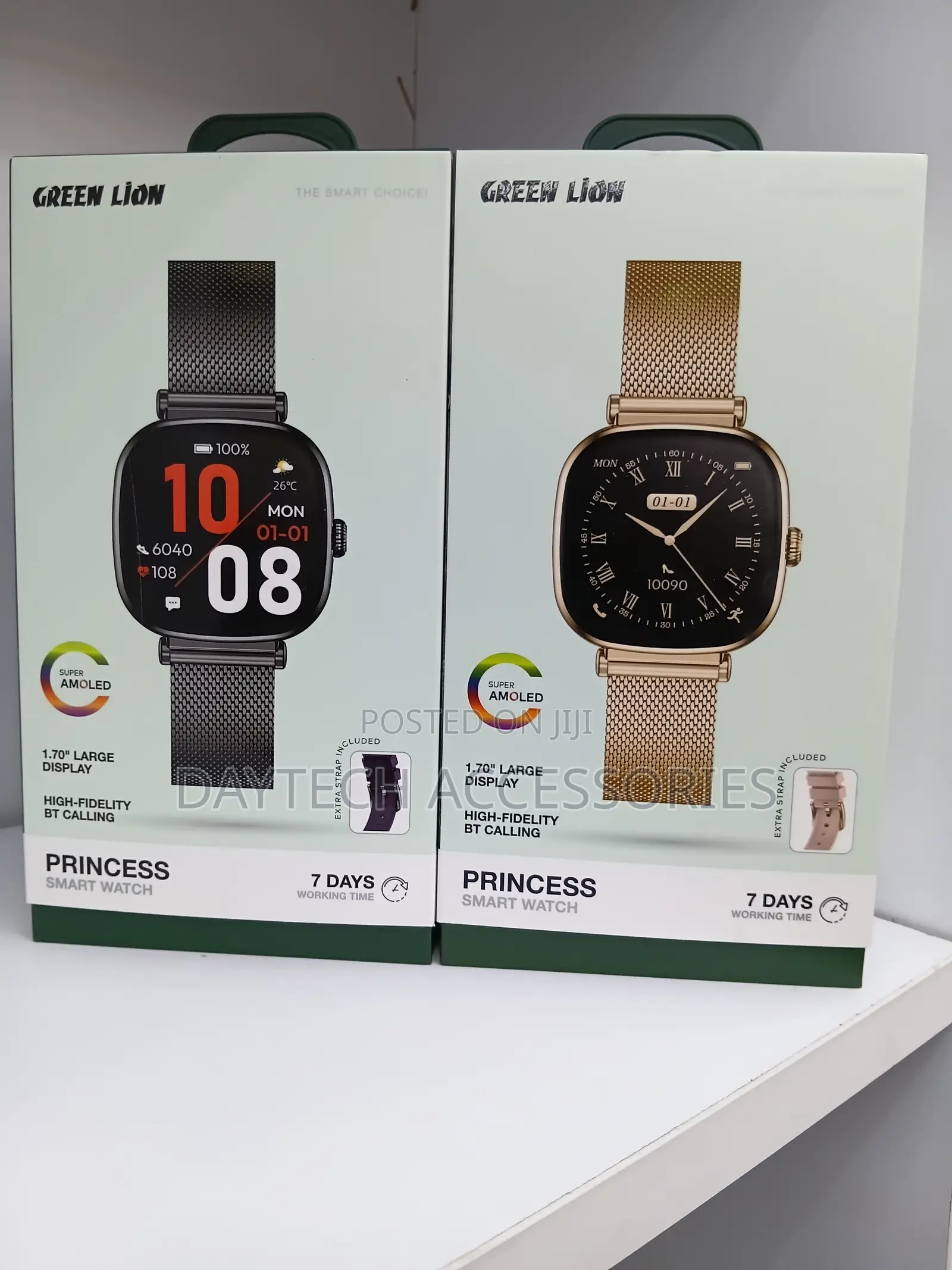 Green Lion Princess Ladies Smart Watch.