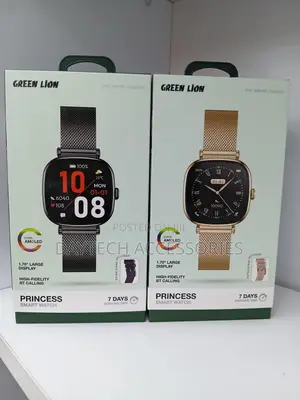 Green Lion Princess Smart Watch 1.70-Inch AMOLED Display