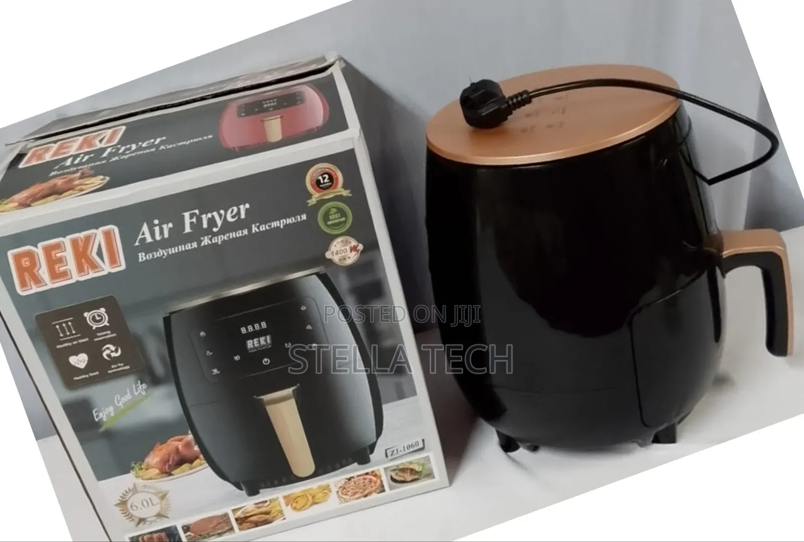 Reki Air Fryer 6 Litres Capacity