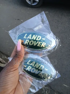 Green Background Oval Land Rover Logo/ Land Rover Logo