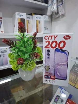 New Itel City 200 128 GB Black