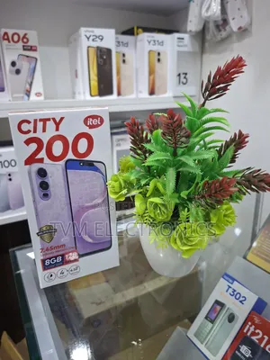 New Itel City 200 128 GB Black