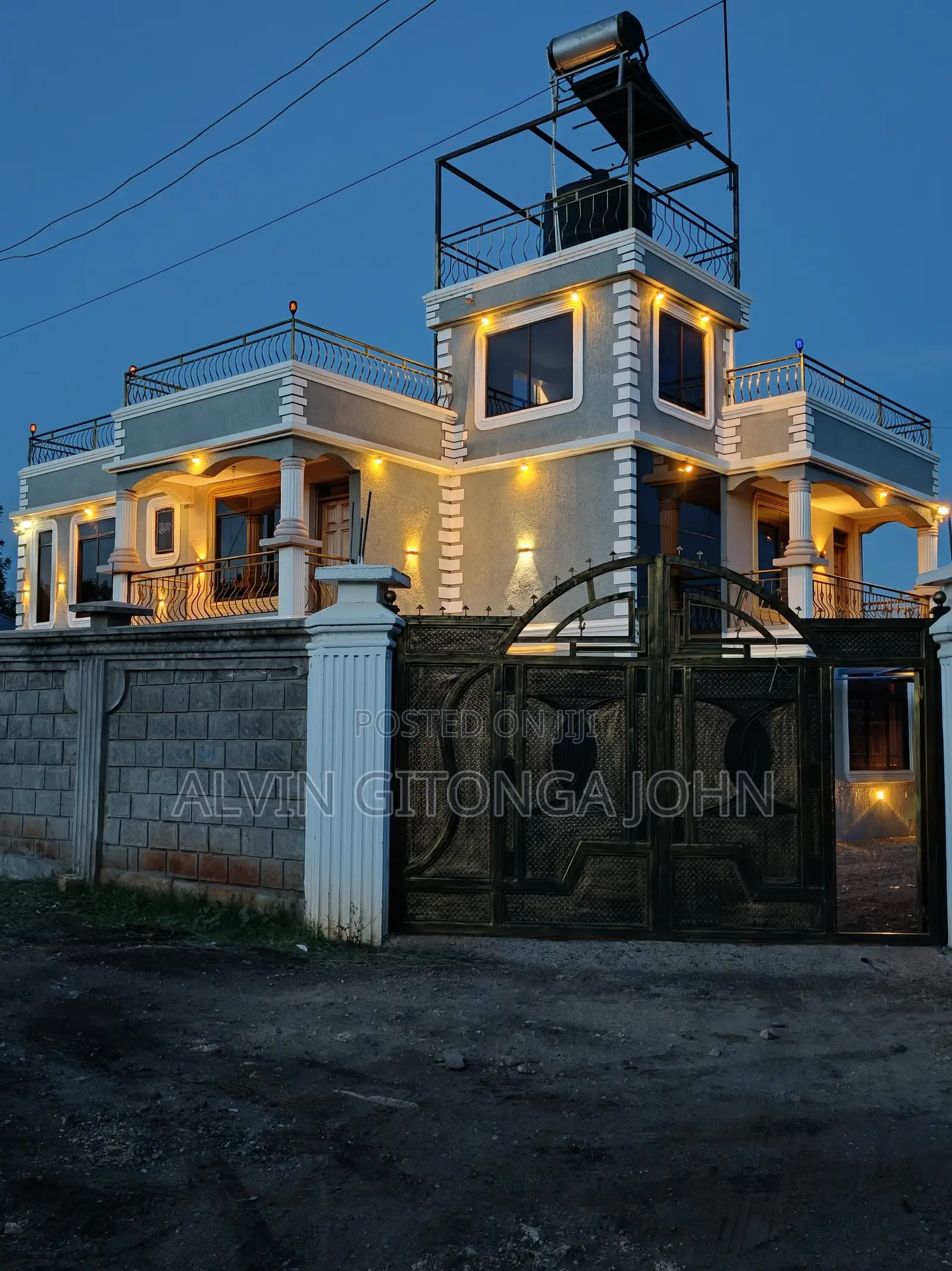 Furnished 4bdrm Mansion in St Patrick, Kiserian for sale
