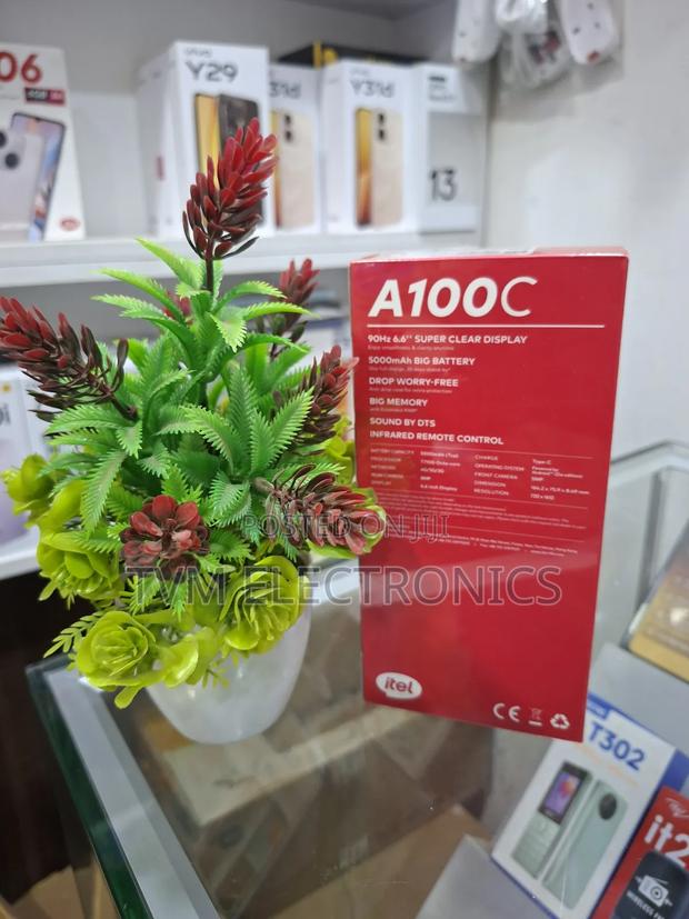 New Itel A100C 64 GB Black - thumbnail 2