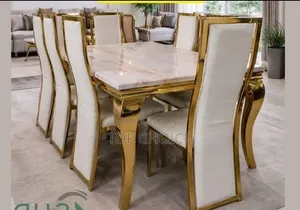 Marble Dining Table 6 - Seater