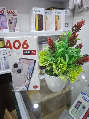 New Itel A06 64 GB Black