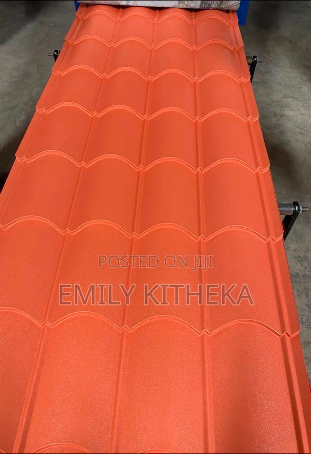 Romantile Roofing Sheets. Matte Finish Gauge 30