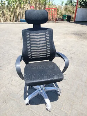 Ergonomic Office Chair  ; With Headrest