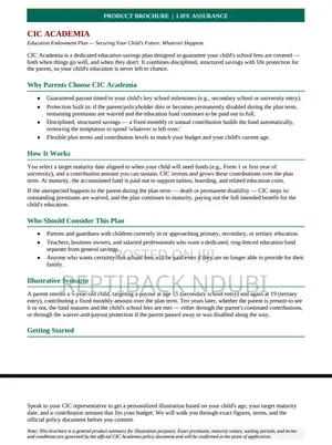 Education Plan