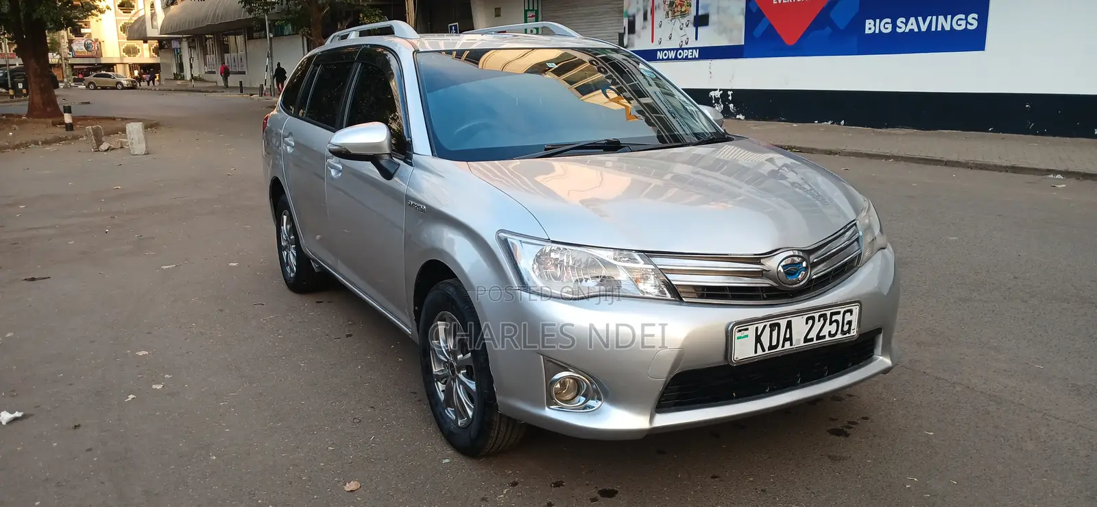 Toyota Corolla Fielder 2014 Silver