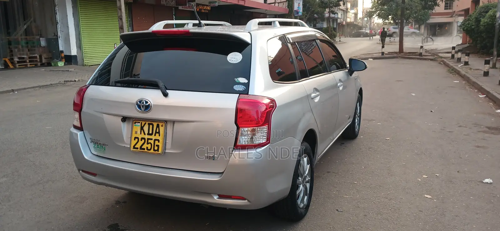 Toyota Corolla Fielder 2014 Silver
