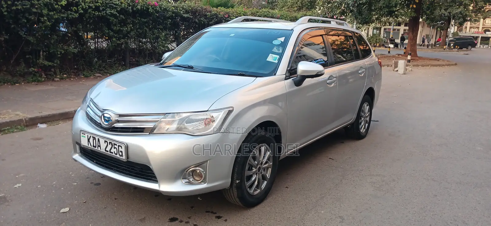 Toyota Corolla Fielder 2014 Silver