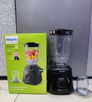 Philips Commercial Blender 2-in-1 550W, 1L Capacity – Black