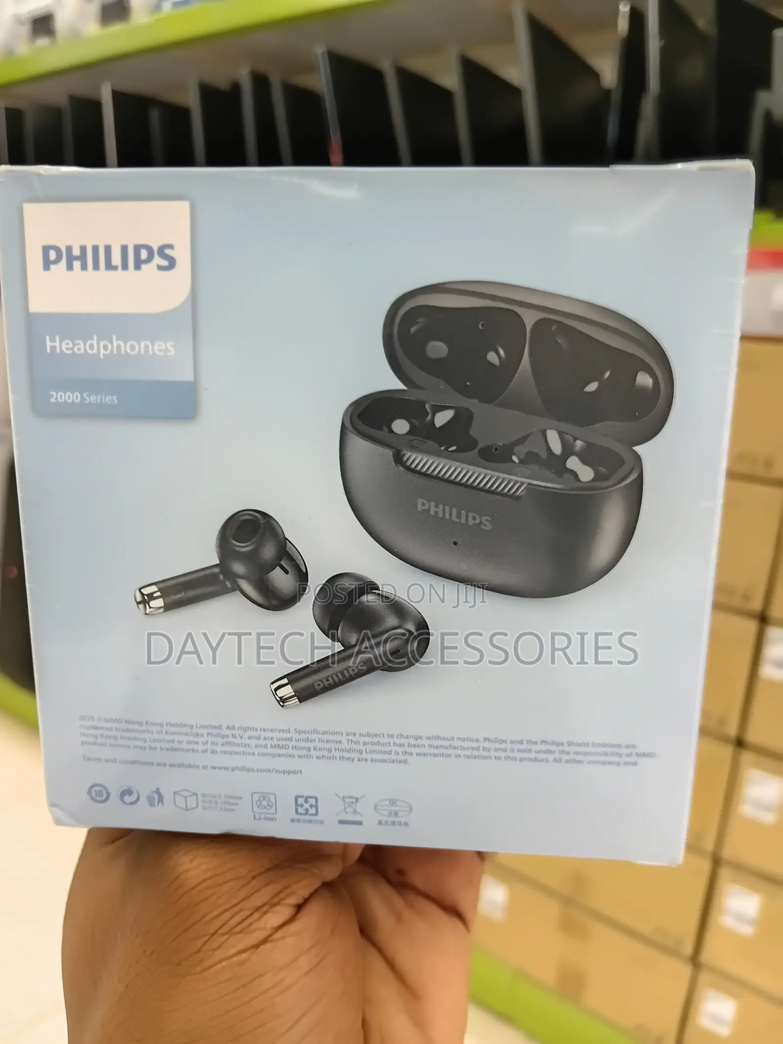 Philips True Wireless Earbuds Dynamic Bass With 10mm Driver.
