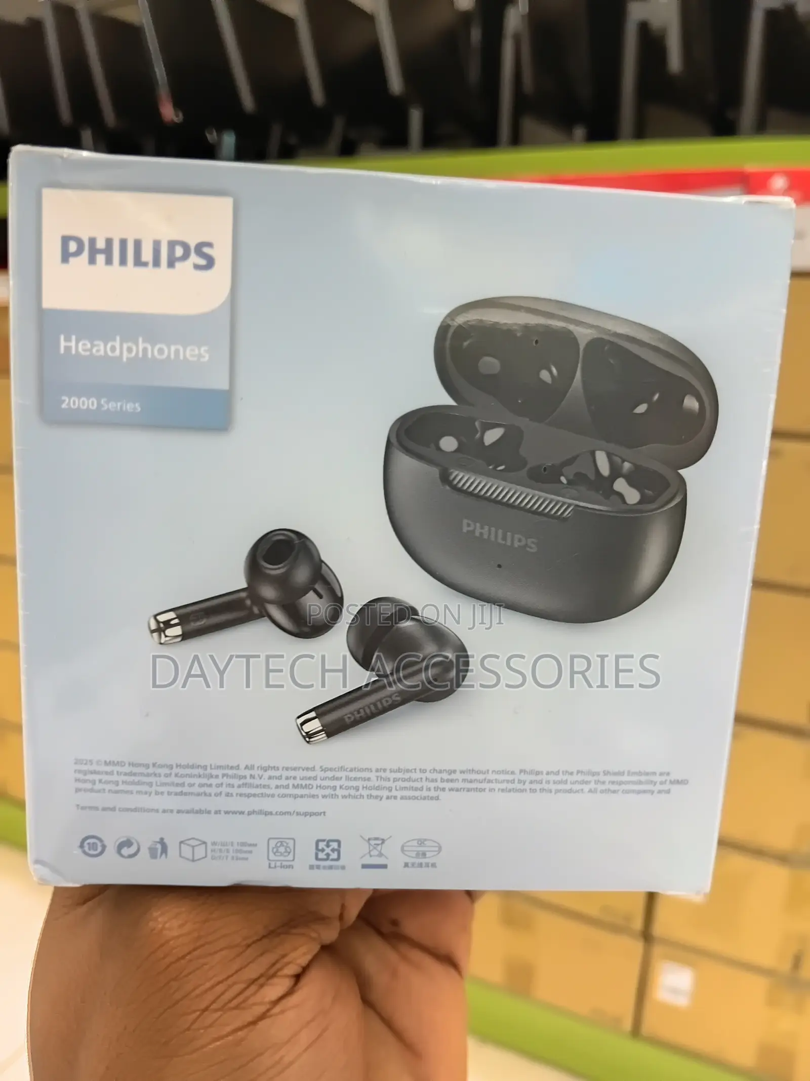 Philips True Wireless Earbuds Dynamic Bass With 10mm Driver.