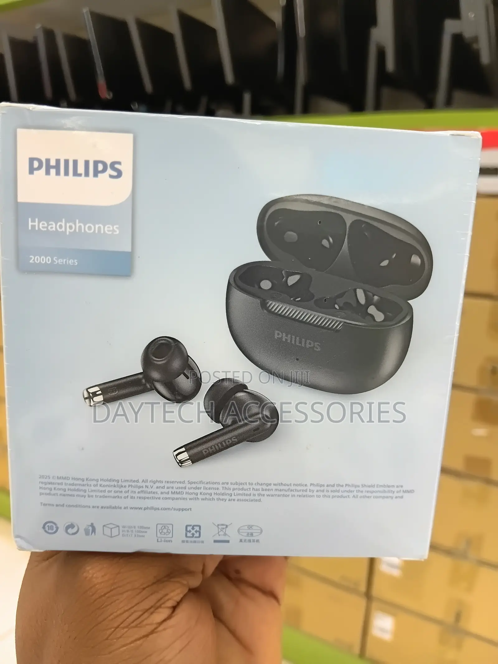 Philips True Wireless Earbuds Dynamic Bass With 10mm Driver.