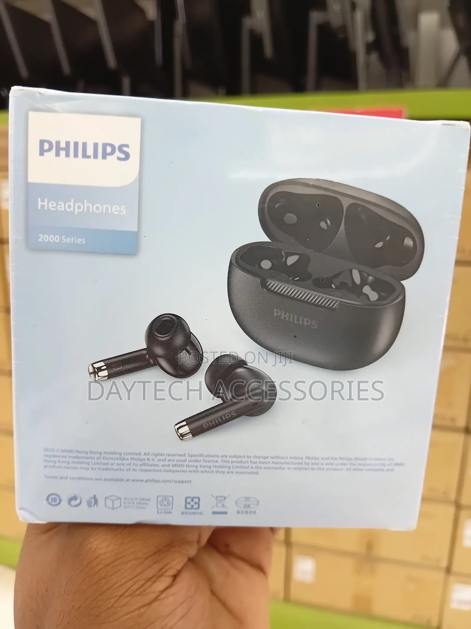 Philips True Wireless Earbuds Dynamic Bass With 10mm Driver.
