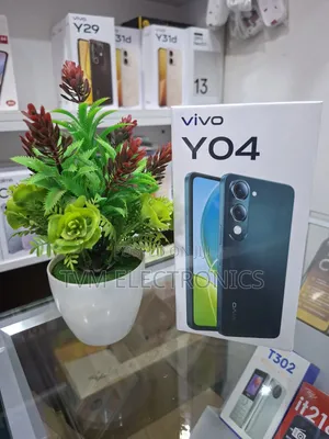 New Vivo Y04 64 GB Silver