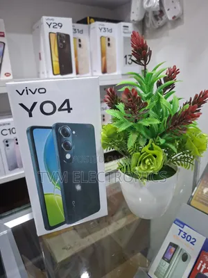 New Vivo Y04 64 GB Silver