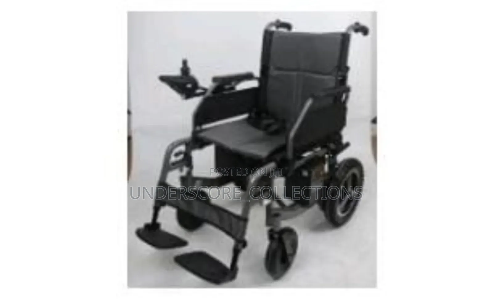 Foldable Electric Wheelchair With a 360-Degree Joystick Controller