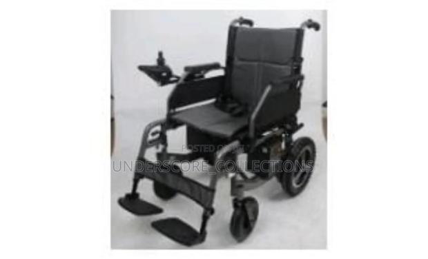 Foldable Electric Wheelchair With a 360-Degree Joystick Controller