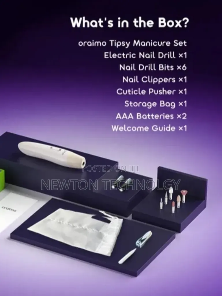 Oraimo *Tipsy* OMS-210N *6 Nail Drills* 2-Speed Dual Rotation
