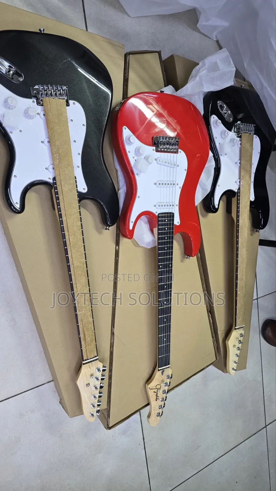Electric Guitar Full Size 6 String Music Instrument