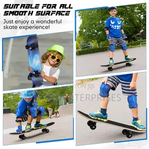 Skateboard for Beginners Kids Age 3-10, Small Skate Board