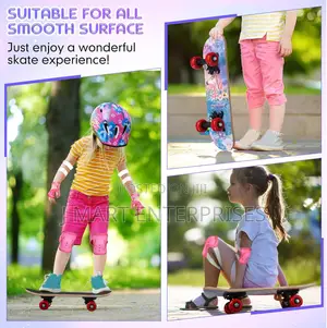 Skateboard for Beginners Kids Age 3-10, Small Skate Board