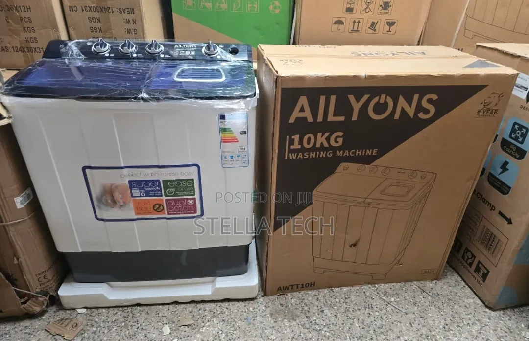 Ailyons Washing Machine 10 Kg Twin Tub
