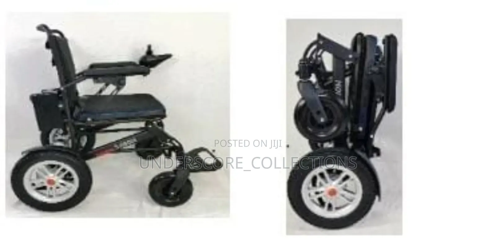 Folding Wheelchair Designed for Portable Mobility and Easy Storage