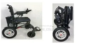 Folding Wheelchair Designed for Portable Mobility and Easy Storage