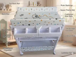 Multi-Functional Baby Changing and Bath Station: