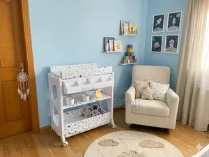 All-in-One Standing Baby Bath & Changing Station
