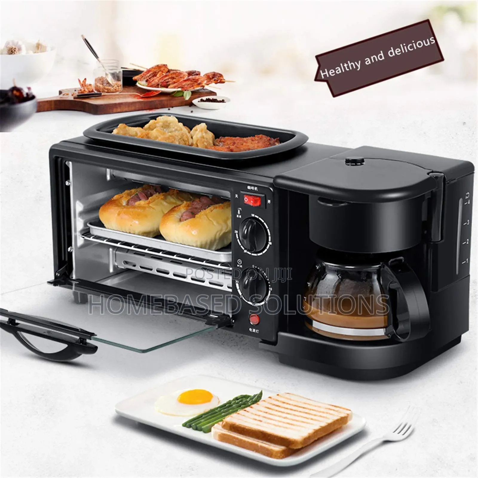 Sokany Breakfast Maker-Black