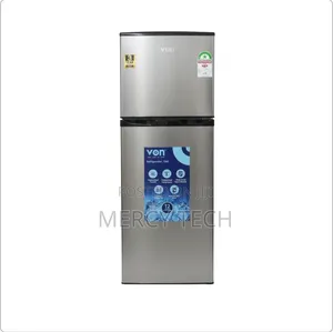 Von 138L Double Door Refrigerator