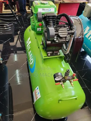 200 Litres Milano 7.5hp Petrol Engine Air Compressor Double Piston