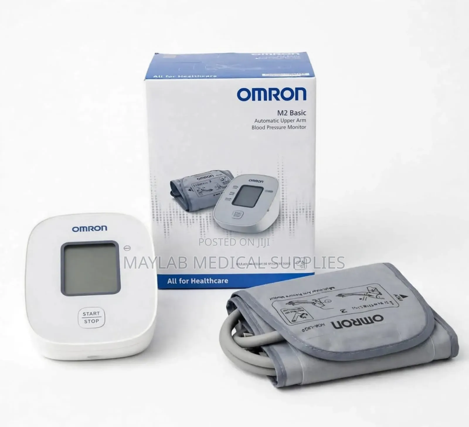 Omron M2 BP Machine | Automatic Digital BP Monitor With Arm Cuff