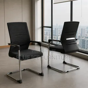 Black Mesh Conference & Reception Chair