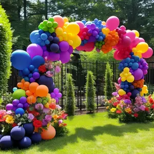 Colorful Balloon Garland for Birthday Baby Shower Unicorn Party Decor