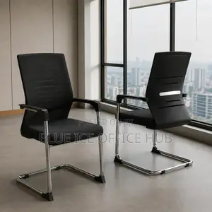 Black Mesh Conference & Reception Chair