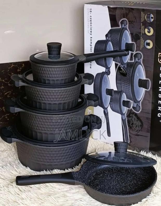 10pcs Cookware Set - Pt