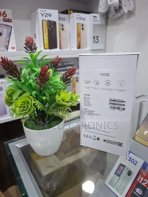 New Vivo Y05 128 GB Black
