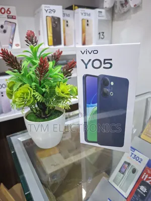 New Vivo Y05 128 GB Black