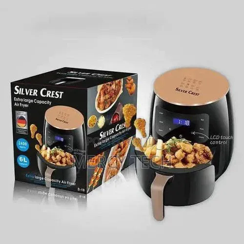 Silvercrest 6L Family Air Fryer (4-Piece Set)